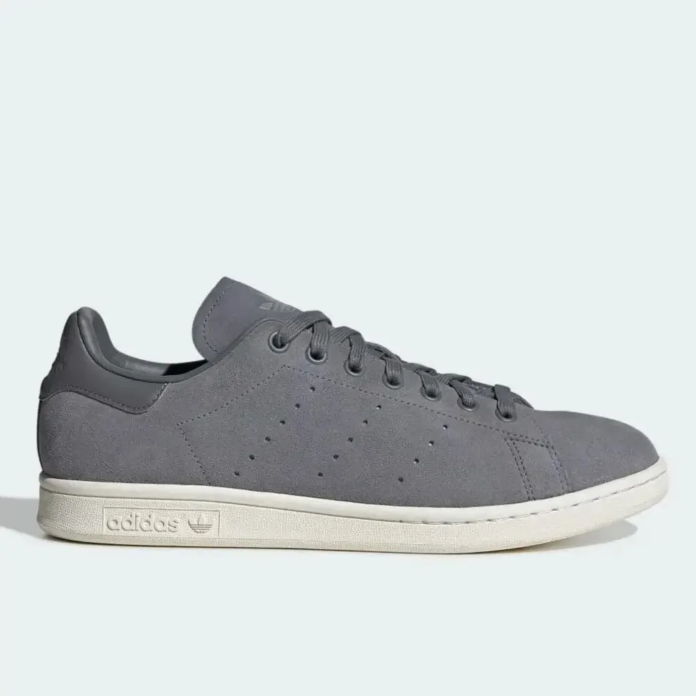 Adidas‎ Originals Men's Stan Smith Grey Suede Sneakers IF8047 Size 5